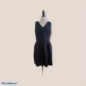 Black Dress Banana Republic Size 16 V Neck